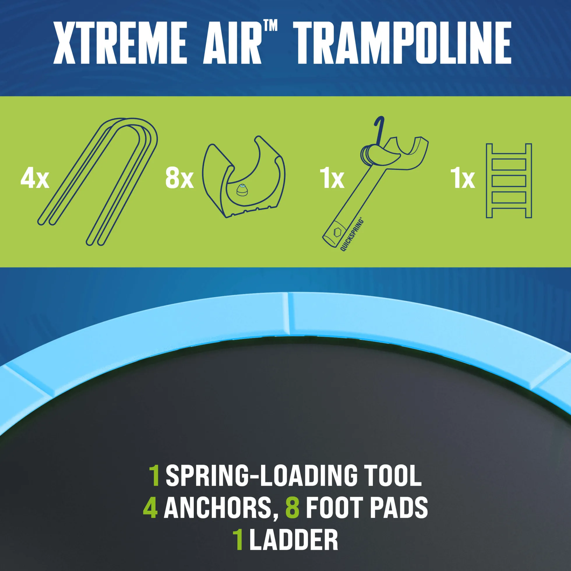 Bestway Xtreme Air trampolin Ø366cm