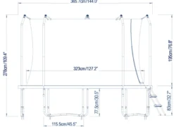 Bestway Xtreme Air trampolin Ø366cm