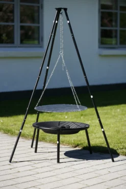 Bålsted på ben inkl. underdel