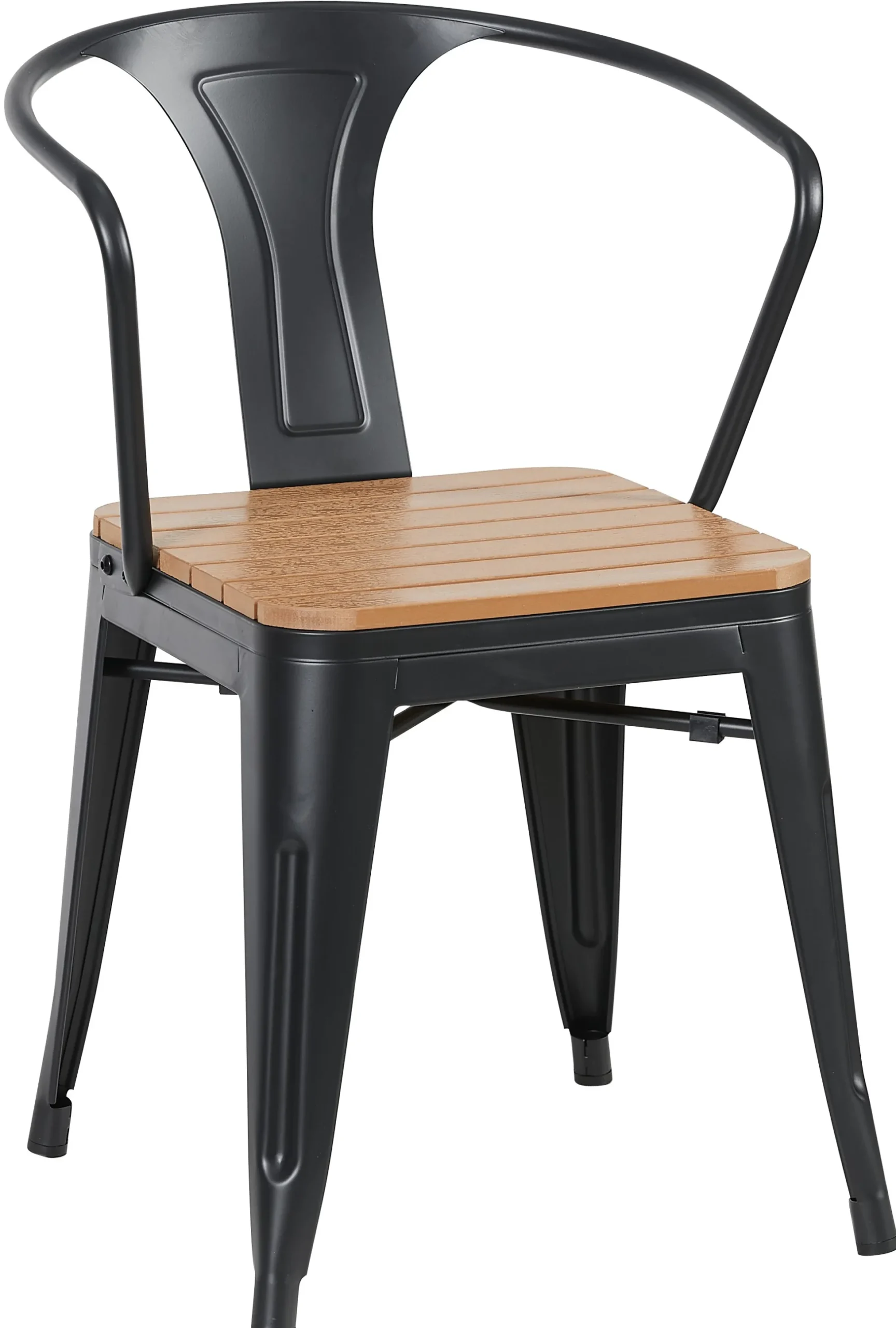 Cafesæt Lacroix mat sort/træ