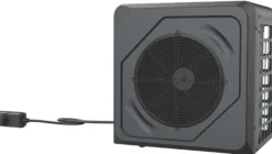 CoolSplash Heat 4 kw varmepumpe sort