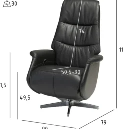 Delta læder sort