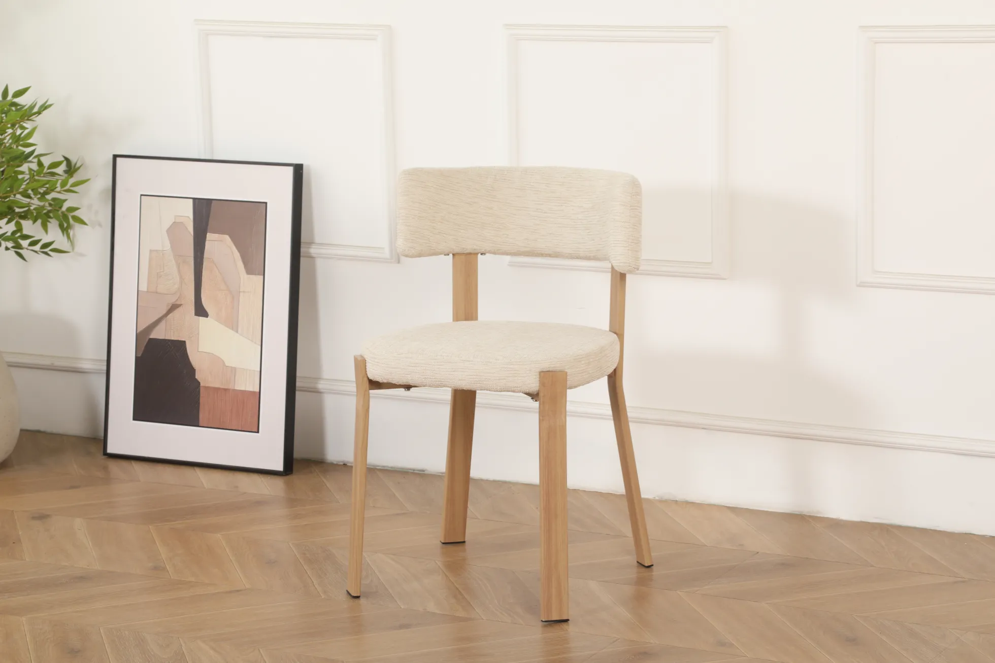 Ditte stof beige