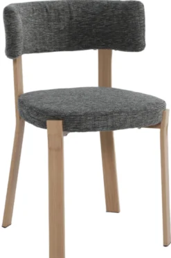 Ditte stof mørkegrå