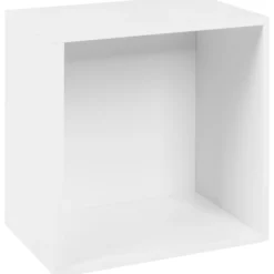 Drammen væghængt hvid 35,4x35,4x25cm
