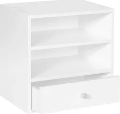 Drammen væghængt hvid 35,4x35,4x25cm
