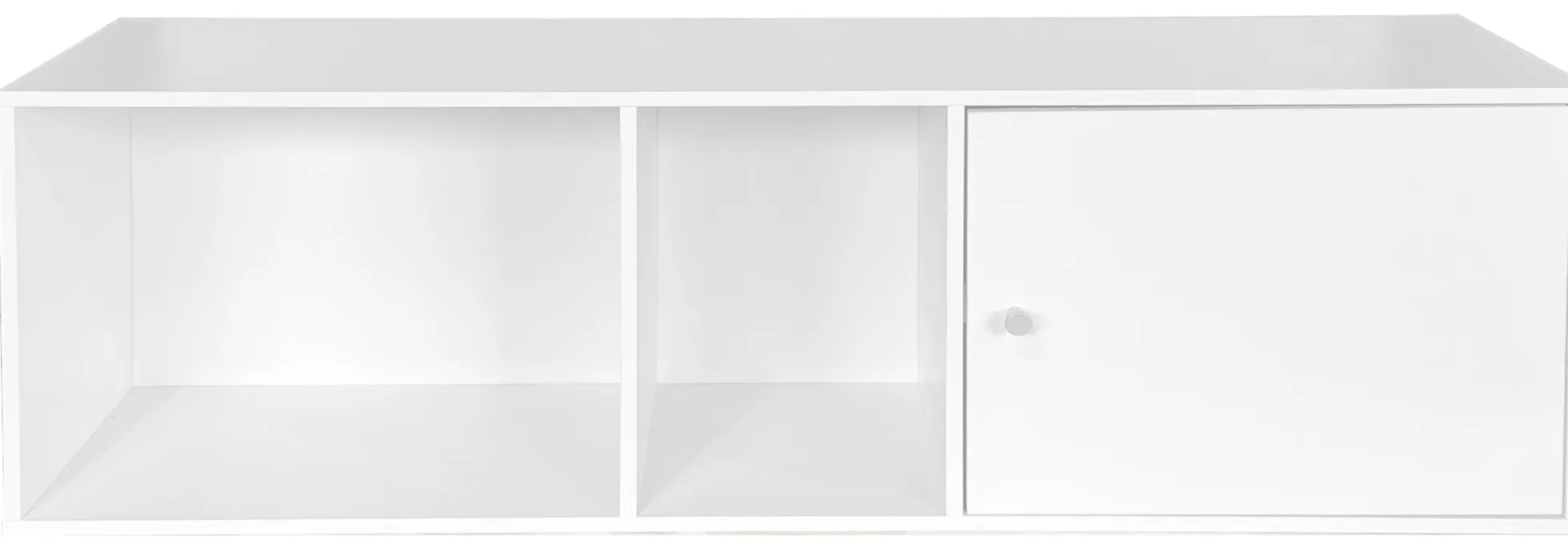 Drammen væghængt hvid 115x30x36cm
