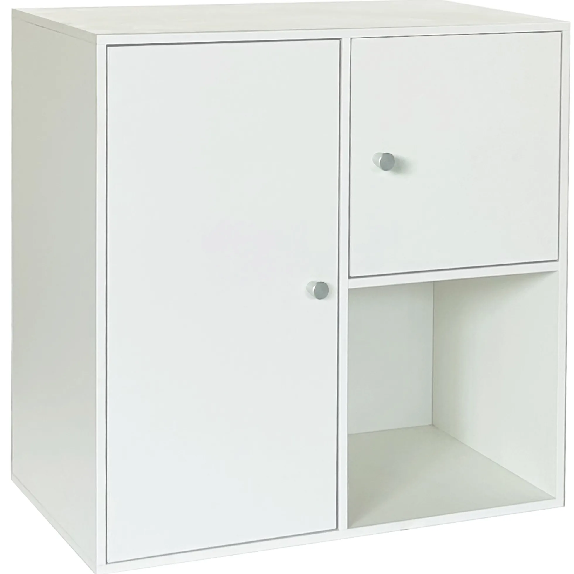 Drammen væghængt hvid 69,6x69,6x38cm