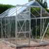 Drivhus glas sølv 5,97m2