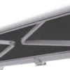 Elektrisk markise lukket 400x300cm antracitgrå/hvid