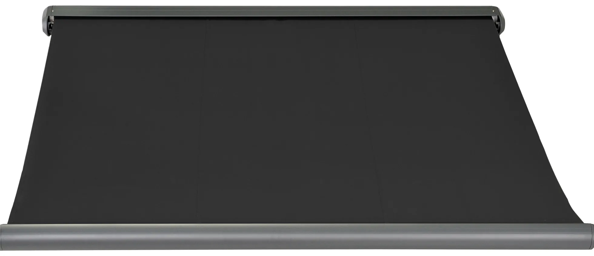 Elektrisk markise lukket 450x300cm sort/antracitgrå