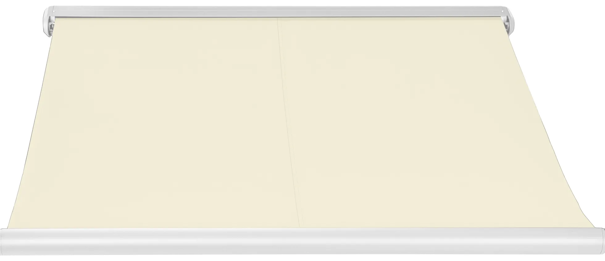 Elektrisk markise lukket 250x200cm creme/hvid