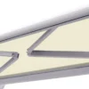 Elektrisk markise lukket 350x300cm creme/hvid