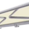 Elektrisk markise lukket 450x300cm creme/hvid