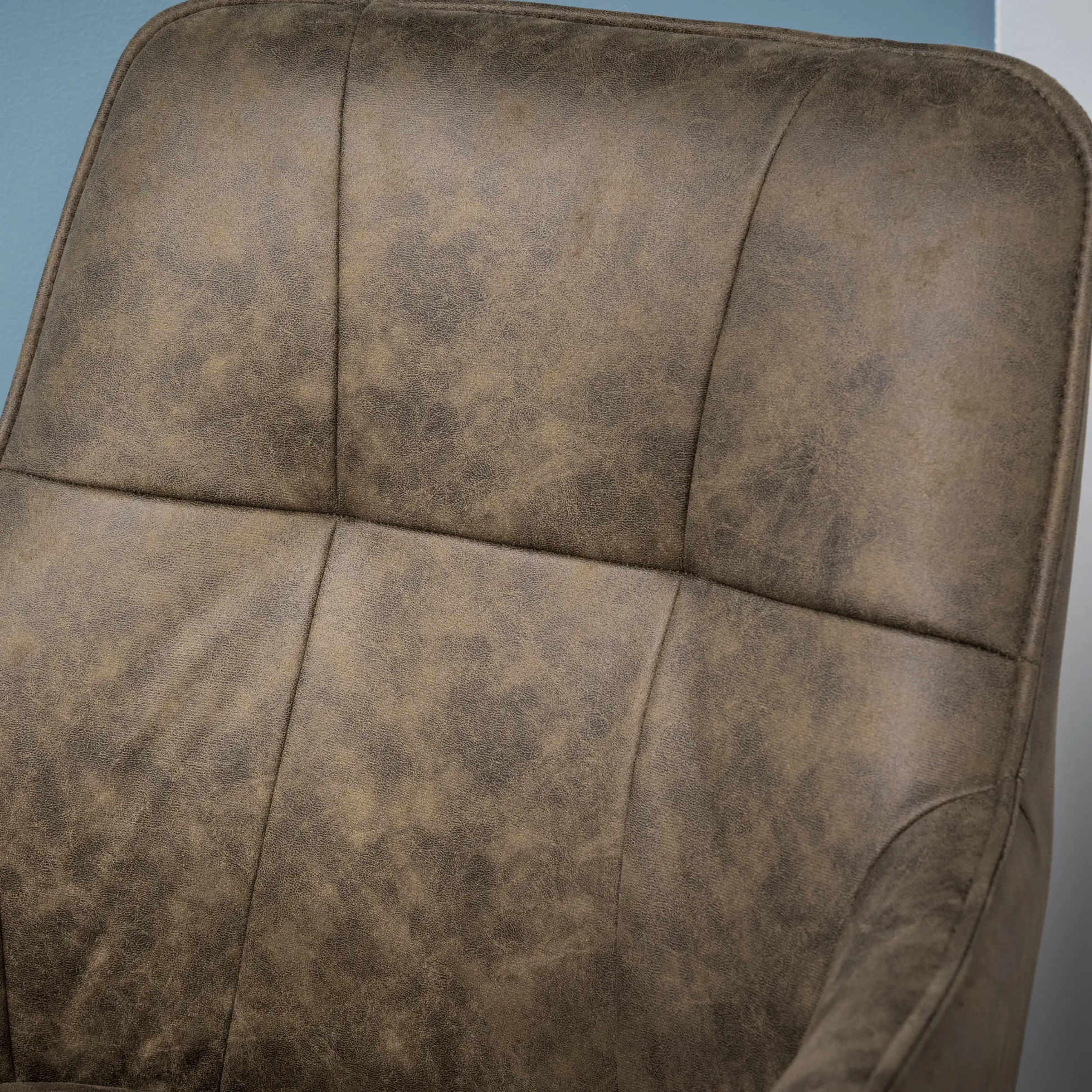 Elina med drejefunktion suede oliven