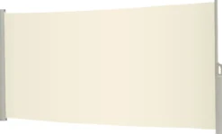 Essence læsejl lukket 400x140cm creme/hvid