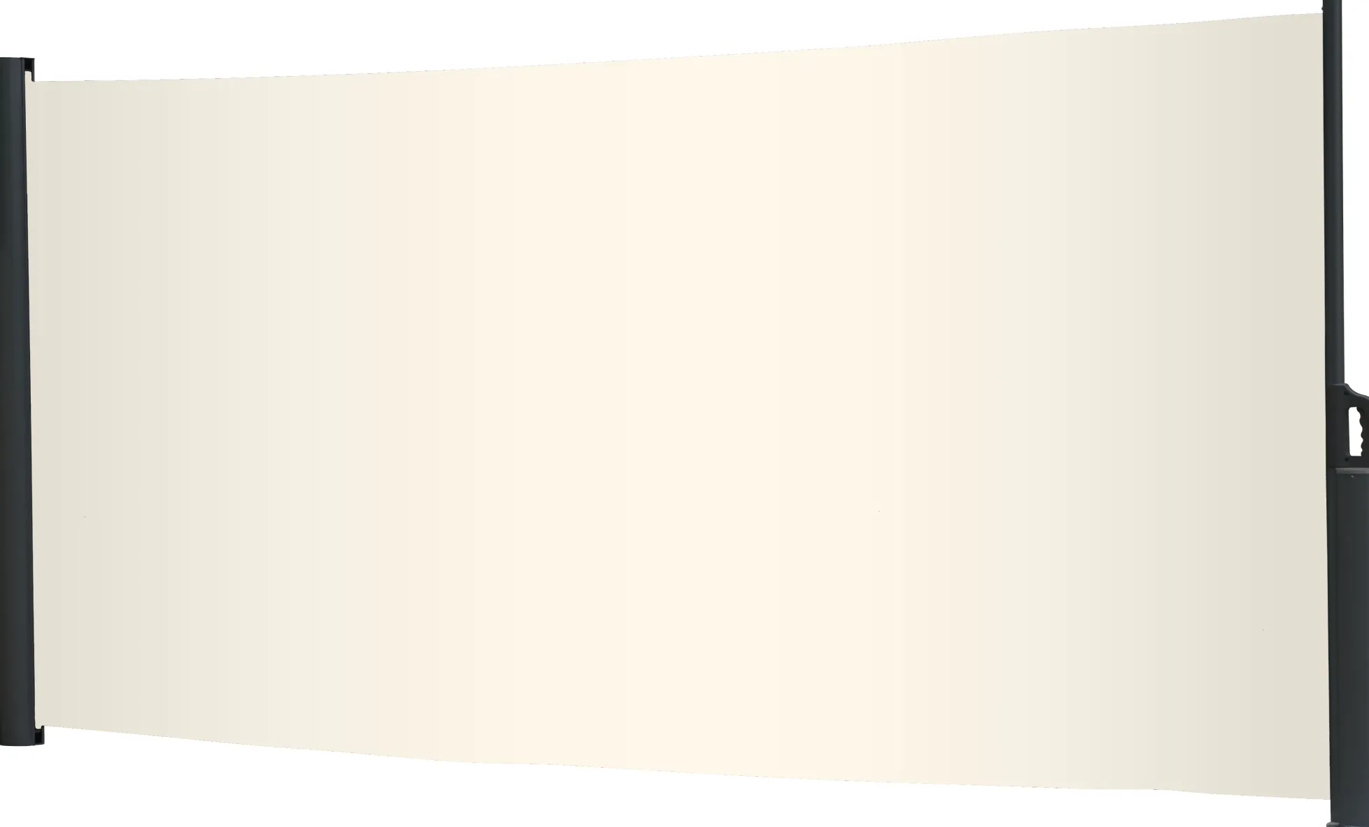 Essence læsejl lukket 500x140cm creme/sort