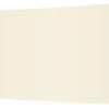 Essence læsejl lukket 500x160cm creme/hvid