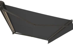 Essence åben elektrisk markise 350x300cm antracitgrå/antracitgrå