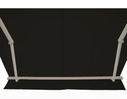 Essence åben elektrisk markise 400x300cm sort/hvid