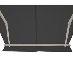 Essence åben elektrisk markise 350x300cm antracitgrå/hvid