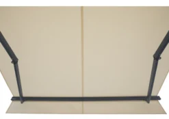 Essence åben elektrisk markise 350x300cm creme/antracitgrå