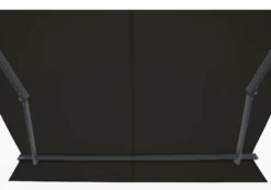 Essence åben elektrisk markise 350x300cm sort/antracitgrå