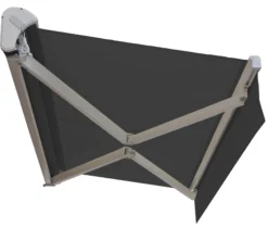 Essence åben elektrisk markise 400x300cm antracitgrå/hvid