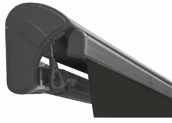 Essence åben elektrisk markise 400x300cm sort/antracitgrå