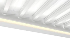 Essence elektrisk LED pergola med lameltag 400x300cm hvid