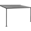 Essence elektrisk pergola markise 400x300cm antracit/antracit