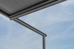 Essence elektrisk pergola markise 400x300cm antracit/antracit