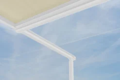Essence elektrisk pergola markise 400x300cm hvid/creme