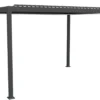 Essence elektrisk pergola med lameltag 400x300cm antracit