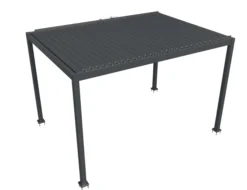 Essence elektrisk pergola med lameltag 400x300cm antracit