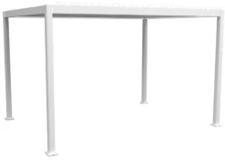 Essence elektrisk pergola med lameltag 400x300cm hvid
