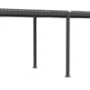 Essence elektrisk pergola med lameltag 600x300cm antracit