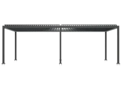 Essence elektrisk pergola med lameltag 600x300cm antracit