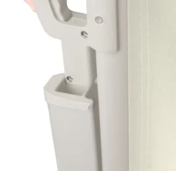 Essence læsejl lukket 300x120cm creme/hvid