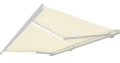 Essence Premium LED lukket 400x300cm creme/hvid