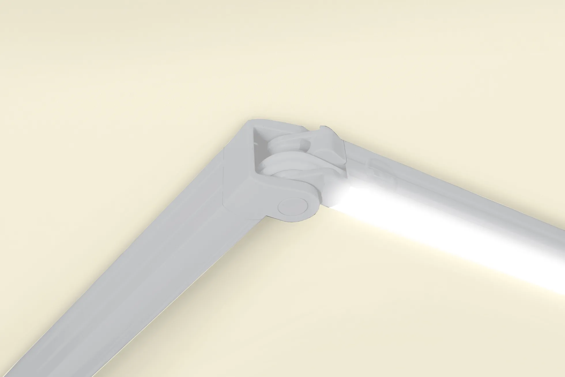 Essence Premium LED lukket 400x300cm creme/hvid