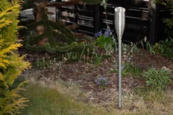 Fakkel i rustfrit stål/stål 115cm