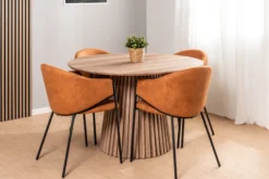 Felicia suede cognac