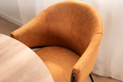 Felicia suede cognac