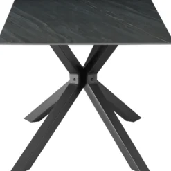 Felina 180x90x76cm mørkegrå/sort