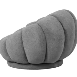 Fermo med drejefunktion plys grå