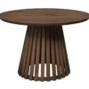 Fidenza 120x120x74cm eg smoked/smoked