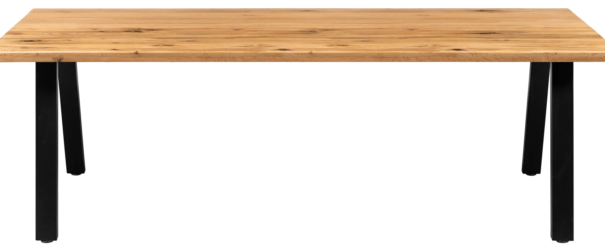Firenze med skråben 220x95x74cm eg natur/sort