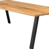 Firenze med skråben 220x95x74cm eg natur/sort
