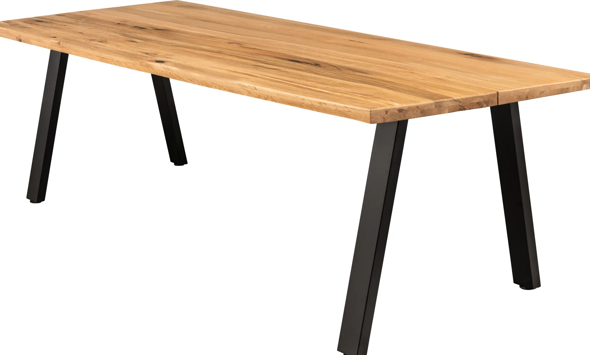 Firenze med skråben 240x95x74cm eg natur/sort